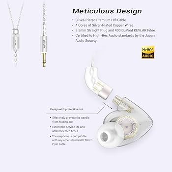 SIMGOT EM2、MT3 pro 2本セット Amazon.com: SIMGOT EM2 Hi-Res in Ear Monitor Headphones